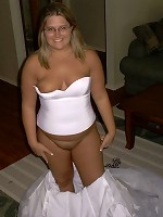 GangbangMomma-Bride In White Showing PinkPictures