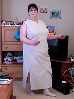 Big German housewife getting frisky