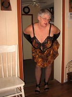 GirdleGoddess-Leopard Print LingeriePictures